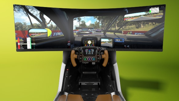 Aston Martin AMR-C01 Racing Simulator seating