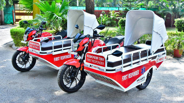 Hero MotoCorp donates First Responder Vehicles to Himachal Pradesh