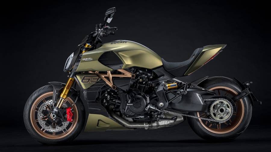 Limited edition Ducati Diavel 1260 Lamborghini draws inspiration from 820PS Lamborghini Sian FKP 37