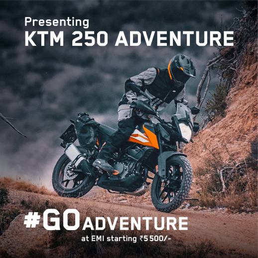 KTM 250 Adventure launched in India at Rs 2.48 lakh