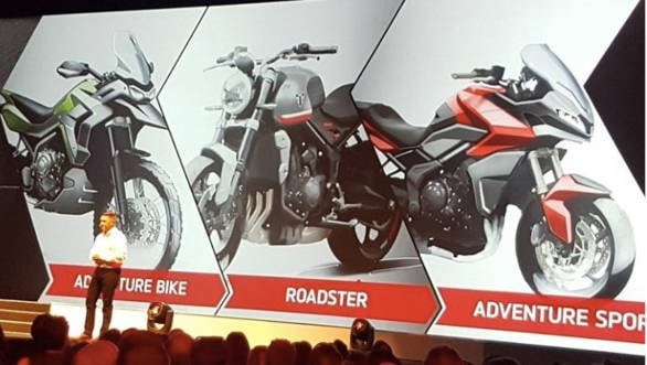 Triumph Tiger 850 Sport and an entry-level Tiger in works