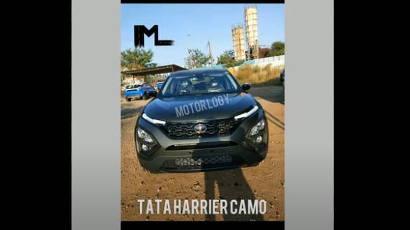 Tata Harrier Camo edition spied ahead of launch