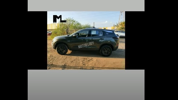 Tata Harrier Camo edition spied ahead of launch