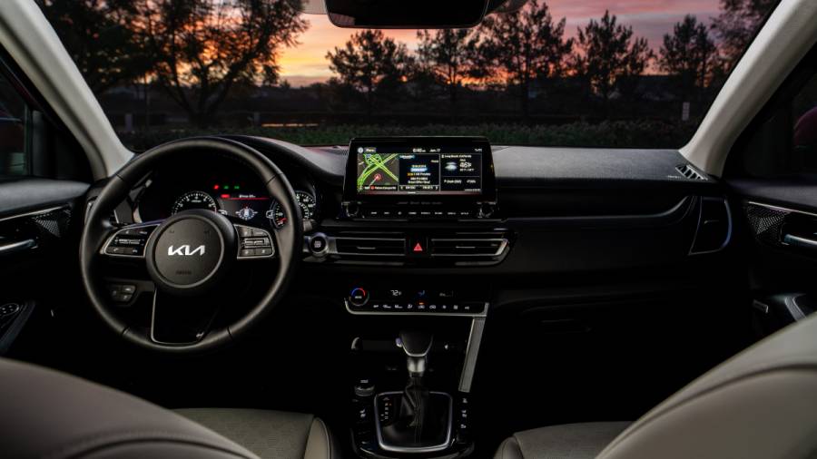 Kia Seltos Nightfall edition interior