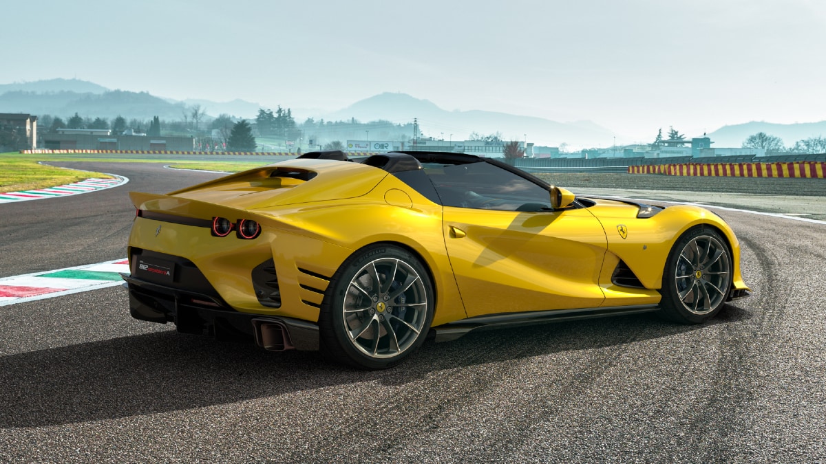 Ferrari 812 Competizione A rear