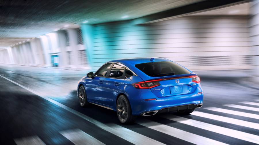 2022 Honda Civic Hatchback exterior rear