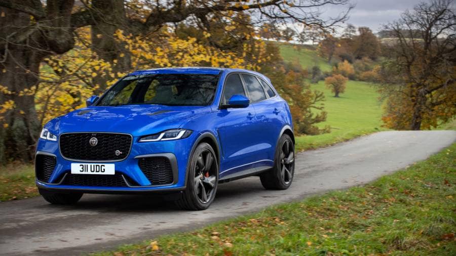 2021 Jaguar F-Pace SVR exterior front