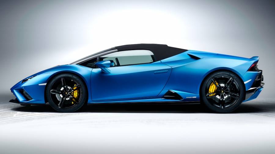 Lamborghini Huracan Evo RWD Spyder launched at Rs 3.54 crore
