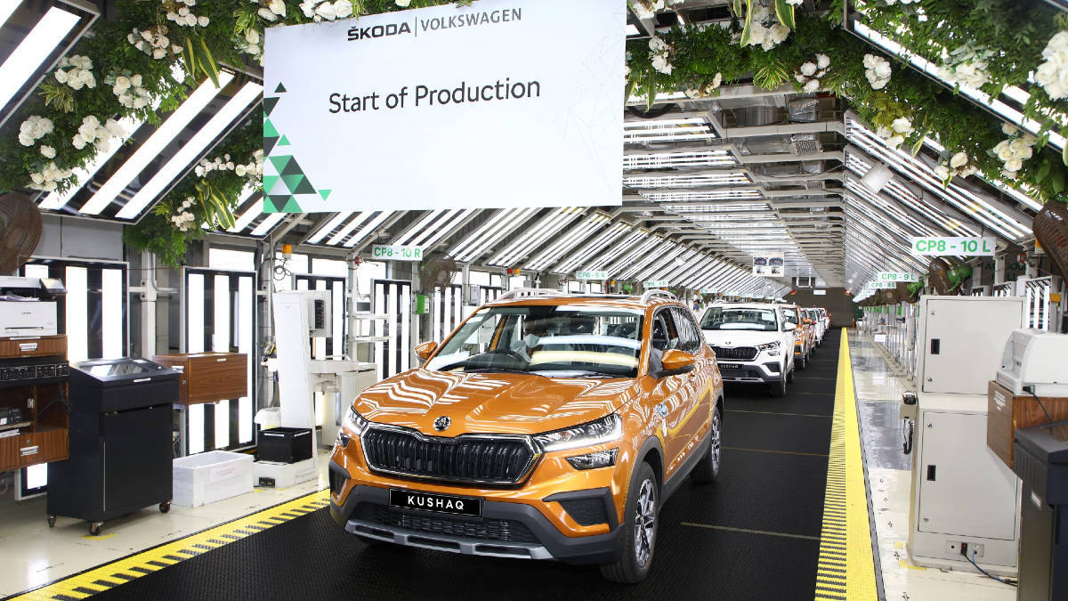 Skoda Kushaq production starts ahead of July launch
