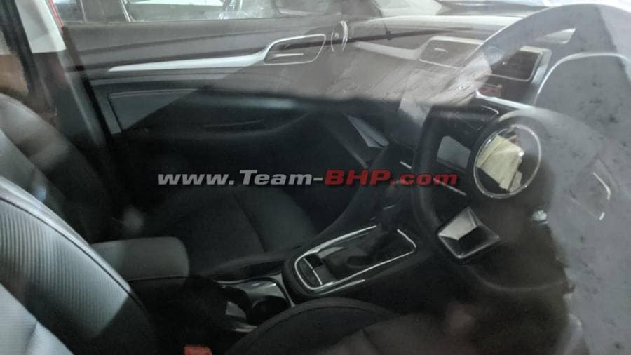 MG Astor interiors leaked ahead of late-2021 launch 2021 mg astor interior spy image