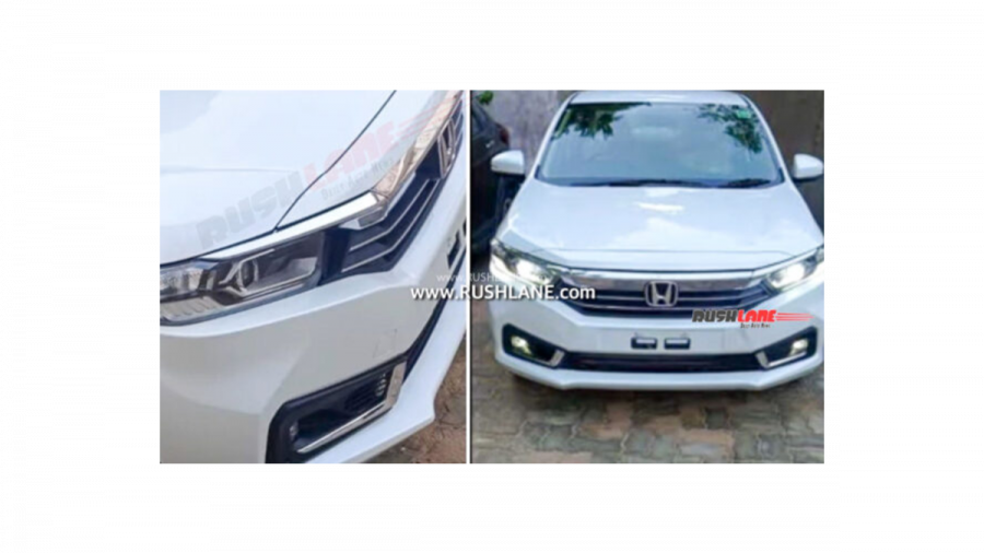 2021 Honda Amaze facelift leaked ahead of August 18 launch 2021 Honda Amaze facelift leaked image exterior front