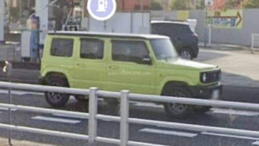 Suzuki Jimny 5-door spied sans camouflage in Google Street View Suzuki Jimny