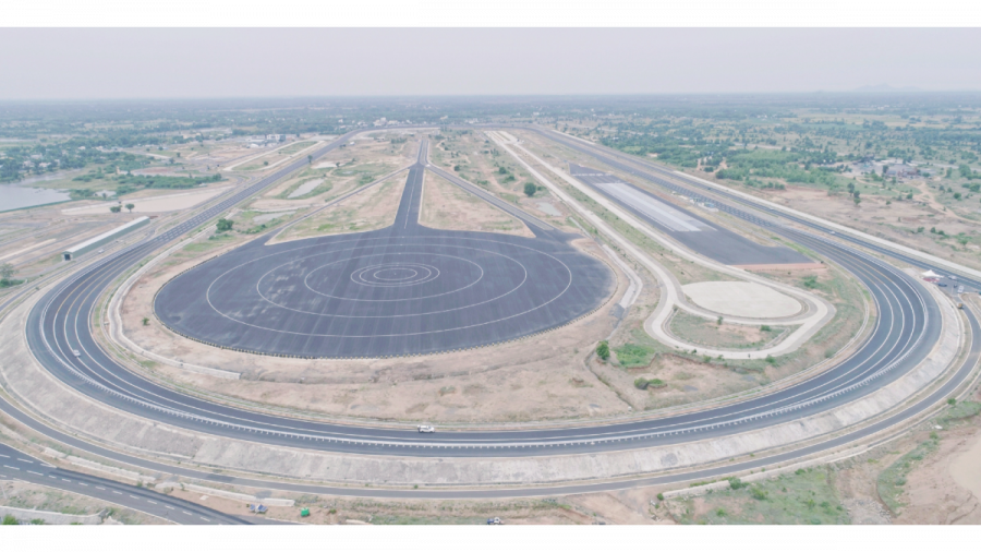 Mahindra opens 454-acre proving grounds alongside XUV700 unveil Mahindra SUV Proving track