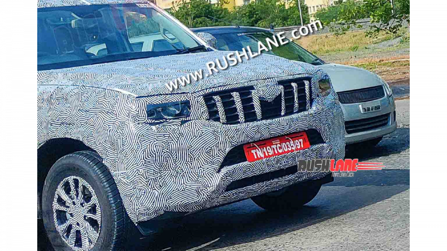 More Mahindra Scorpio exterior details seen ahead of early 2022 launch