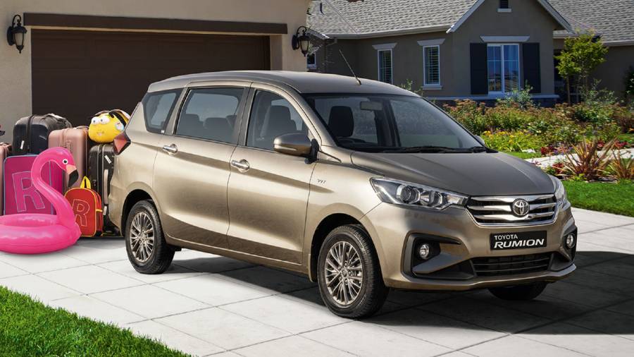 Rebadged Maruti Suzuki Ertiga expected to launch as Toyota Rumion in India