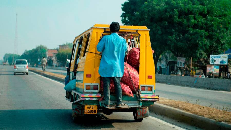 Indian Highways- And vast variety of vehicles