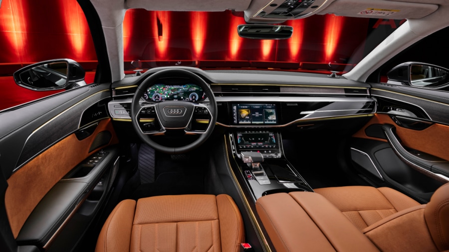 Facelifted 2021 Audi A8 L unveiled, extended China-only Horch added