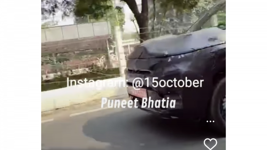 2022 Maruti Suzuki Vitara Brezza facelift spied testing 2022 Maruti Suzuki Vitar Brezza exterior front spy image