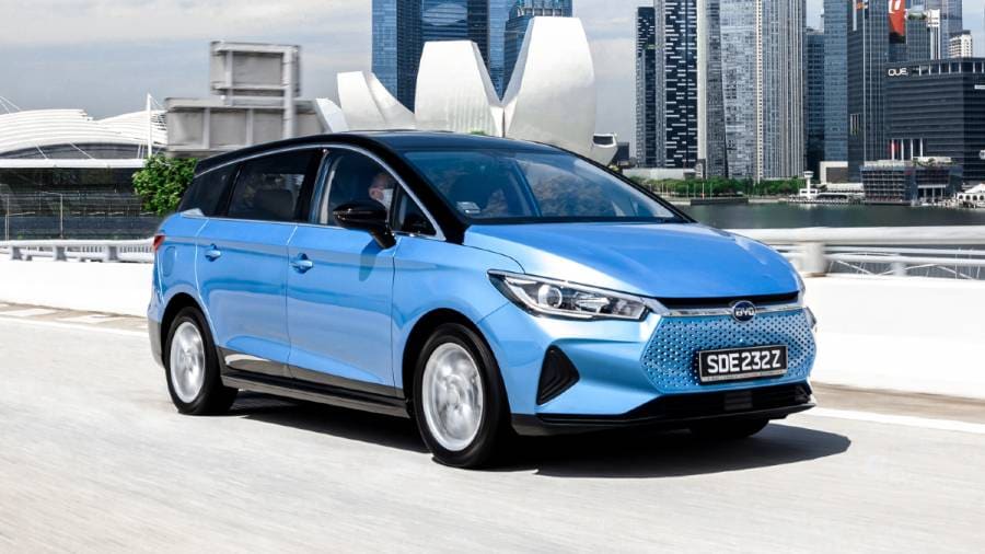 2021 BYD e6 exterior front