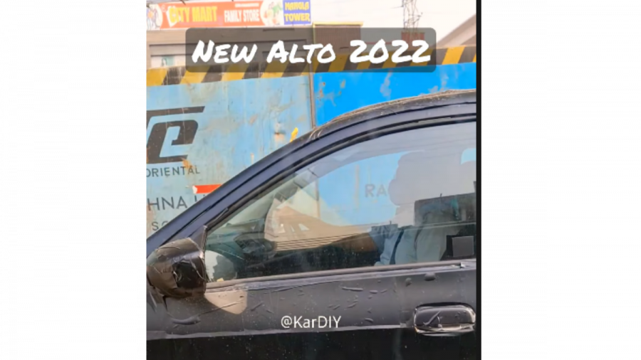 2022 Maruti Suzuki Alto spy image interior