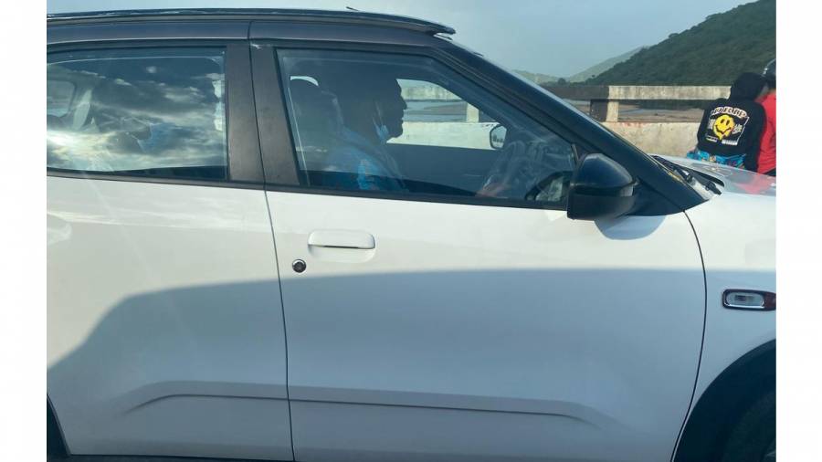 Near-production Citroen C3 spotted in India ahead of launch 2022 citroen c3 india spec spied exterior side