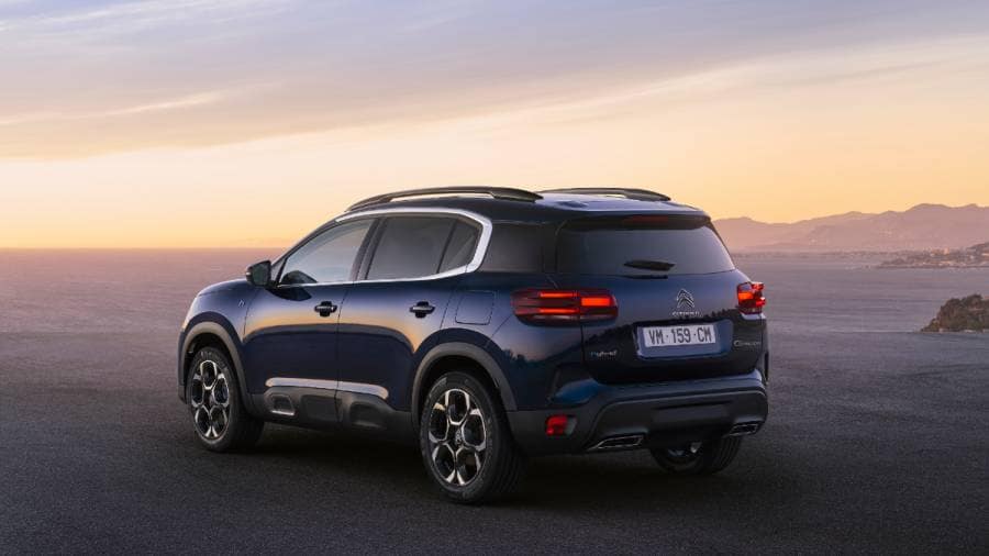 2022 citroen c5 aircross facelift exterior rear