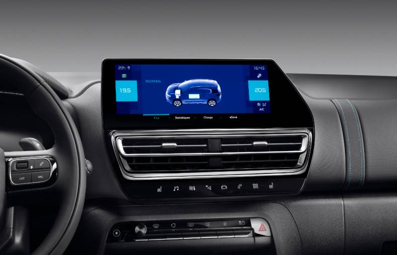 2022 citroen c5 aircross facelift interior touchscreen