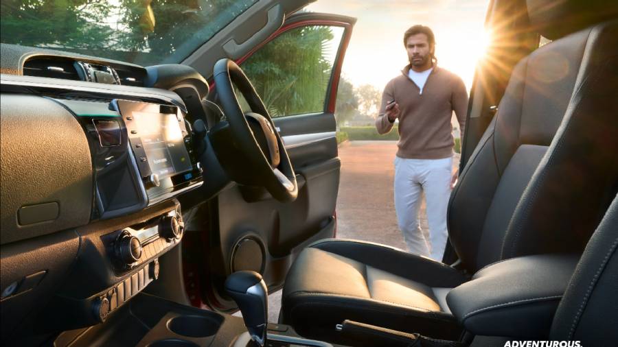 2022 toyota hilux interior india