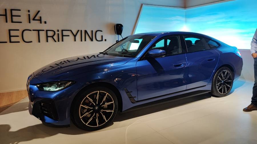 India-spec BMW i4 electric sedan range, specifications revealed, launch on May 26