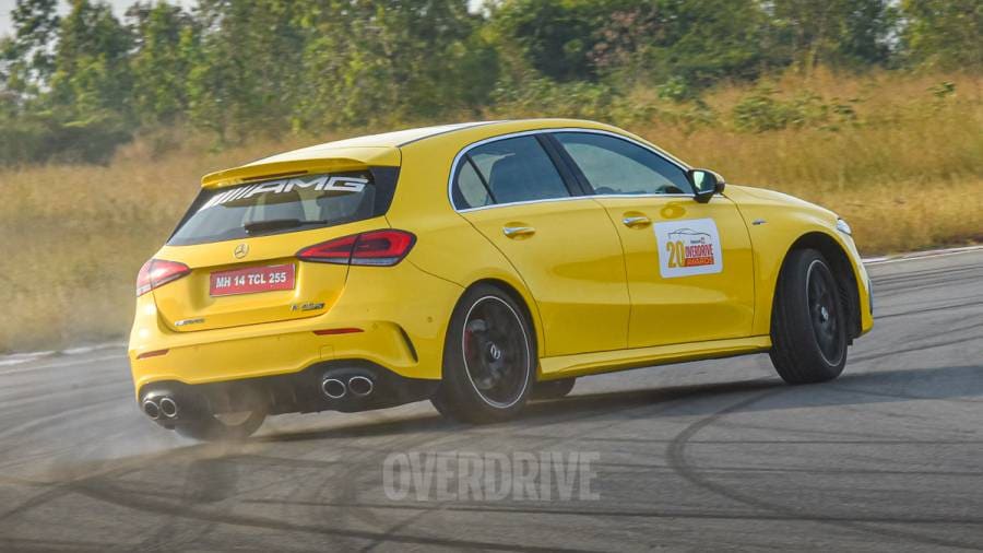 Toy story: Track test - AMG A35, BMW M340i, AMG A45 S and Audi RS5