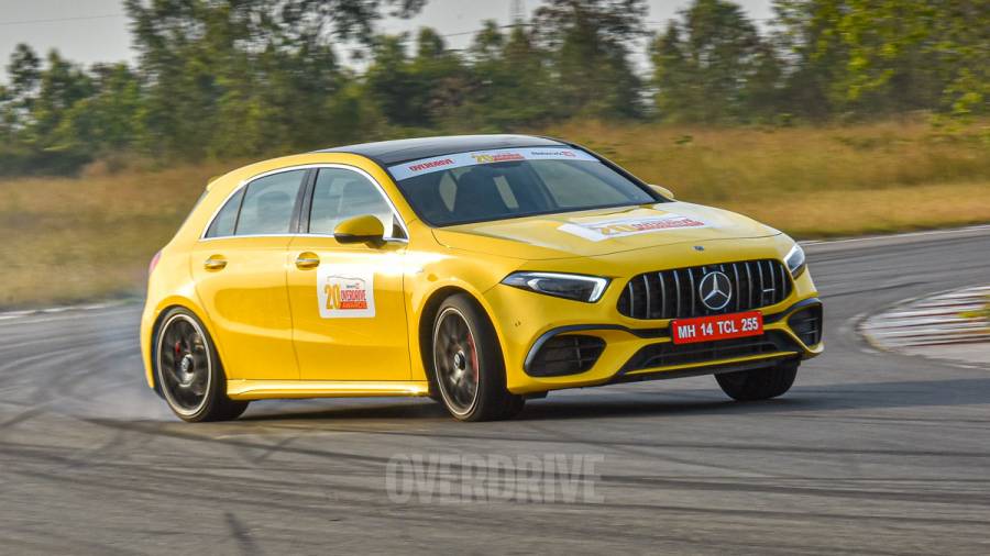 Toy story: Track test - AMG A35, BMW M340i, AMG A45 S and Audi RS5