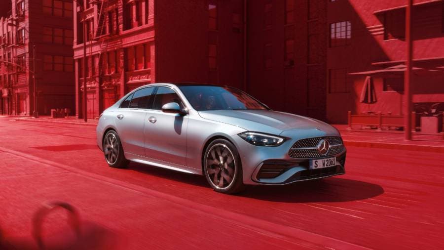 2022 Mercedes-Benz C-class unveiled ahead of its launch on May 10