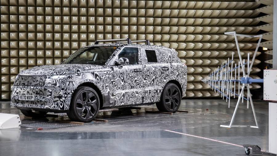 Jaguar Land Rover open EV testing laboratory in the UK