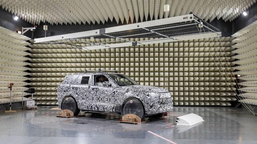 Jaguar Land Rover open EV testing laboratory in the UK