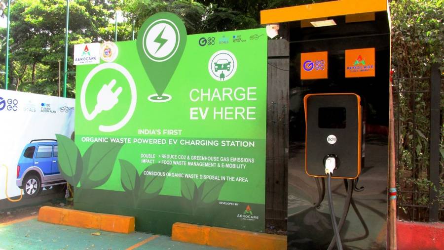 Biogas Charging Plants for EVs-Is This The Answer?