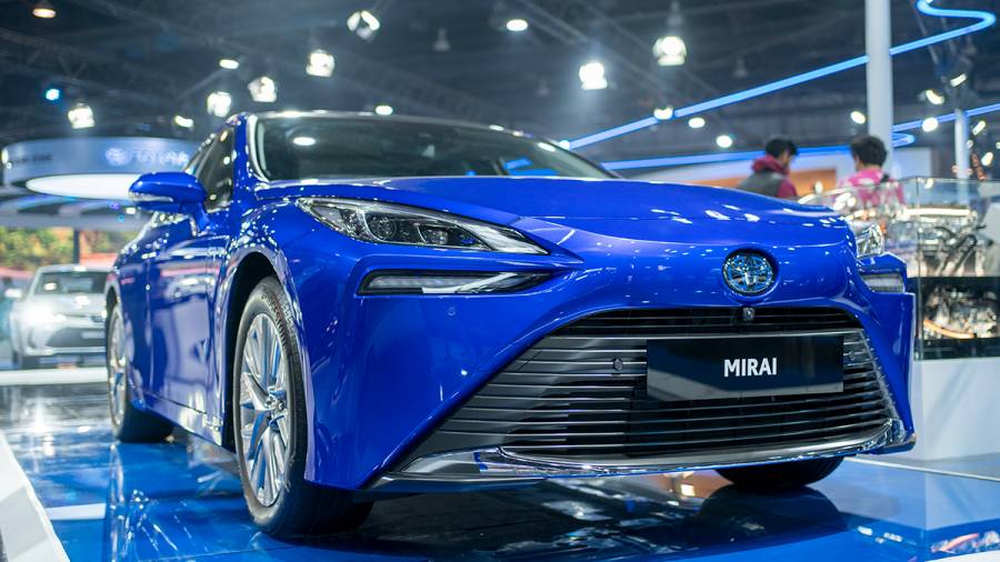Toyota showcased modern and sustainable technology range at Auto Expo 2023 Toyota Mirai