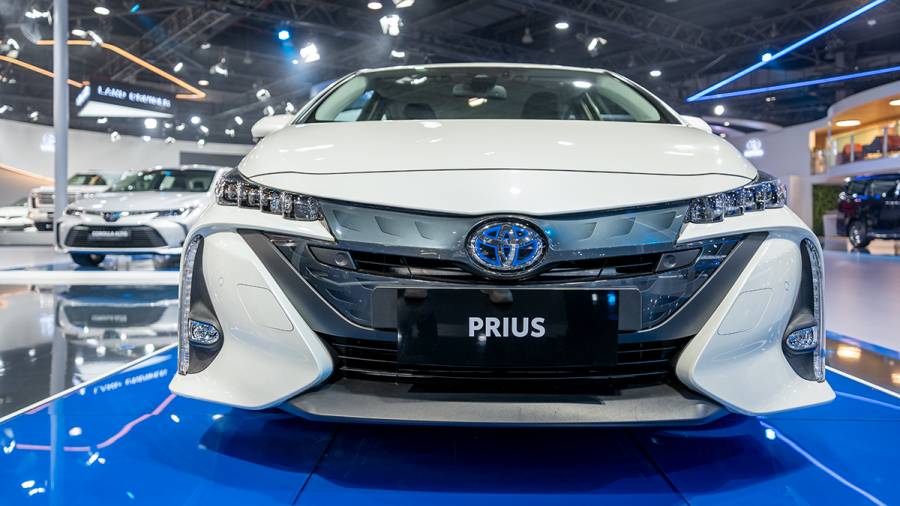 Toyota showcased modern and sustainable technology range at Auto Expo 2023 Prius at Auto Expo 2023