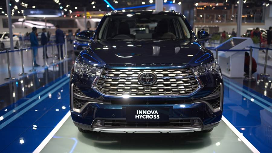 Toyota showcased modern and sustainable technology range at Auto Expo 2023 Innova Hycross At Auto Expo 2023
