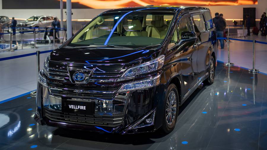 Toyota showcased modern and sustainable technology range at Auto Expo 2023 Vellfire at Auto Expo 2023