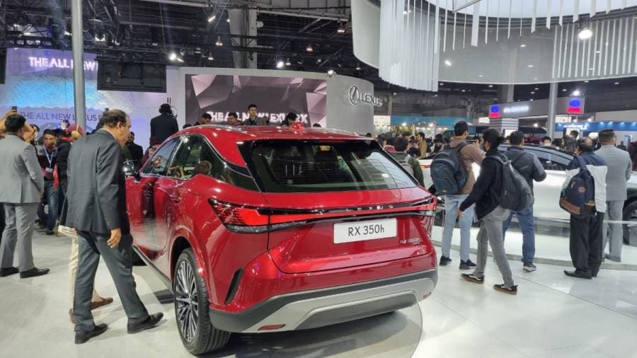 Auto Expo 2023: Lexus RX SUV unveiled with launch expected later this year