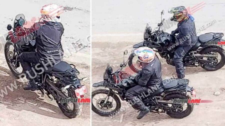 Royal Enfield Himalayan 450 spotted testing again
