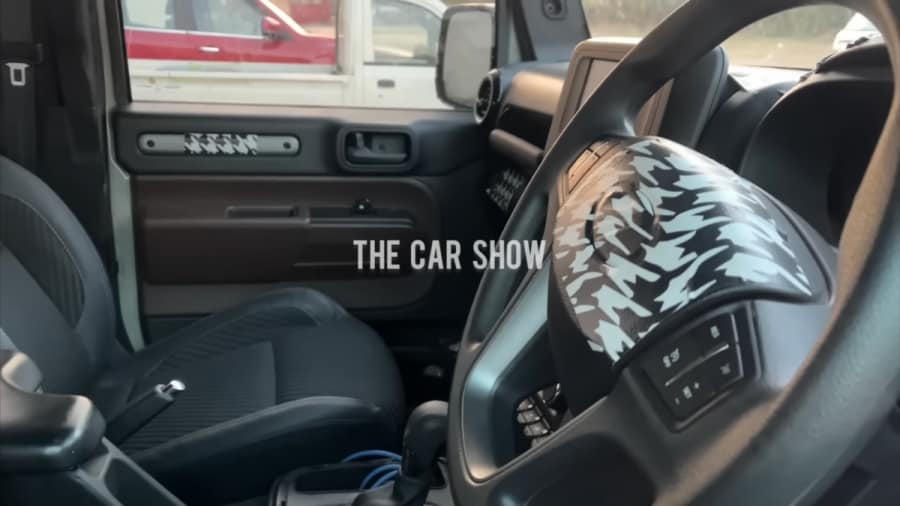 Mahindra Thar 5-door spotted testing once again