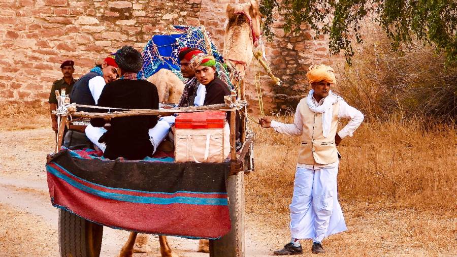 Incredible India-Where Camel Carts Run on Aircraft Wheels and Tyres
