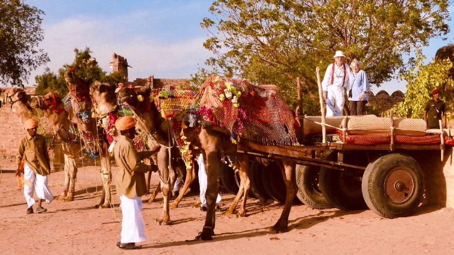 Incredible India-Where Camel Carts Run on Aircraft Wheels and Tyres