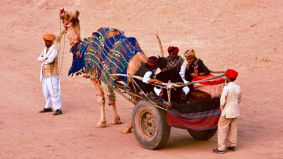 Incredible India-Where Camel Carts Run on Aircraft Wheels and Tyres