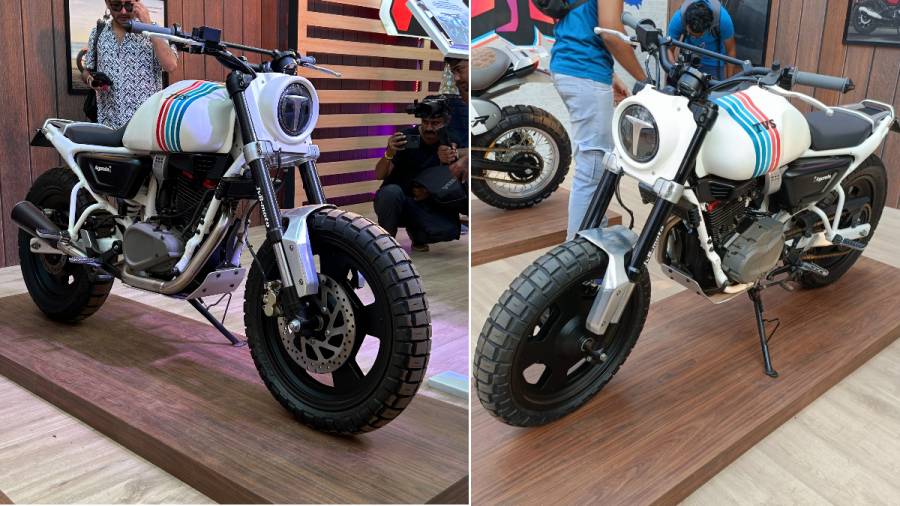 JvB Moto showcases custom-built Agonda at 2023 MotoSoul