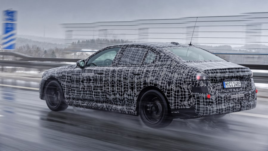 BMW i5 undergoes rigorous winter testing in Sweden