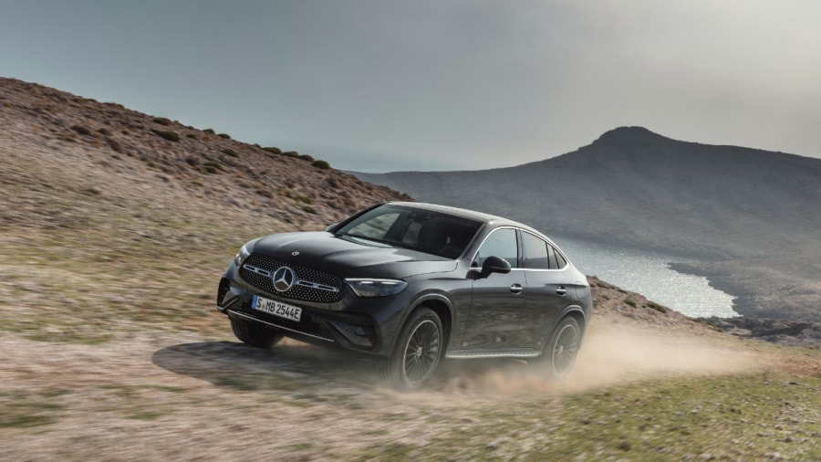 2023 Mercedes-Benz GLC Coupe makes global debut with plug-in hybrid powertrains