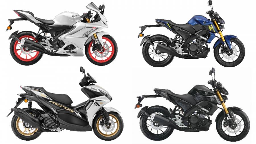Updated Yamaha 2023 Aerox, R15 V4, MT-15 V2, and R15 S launched; Prices start at Rs 1.43 lakh