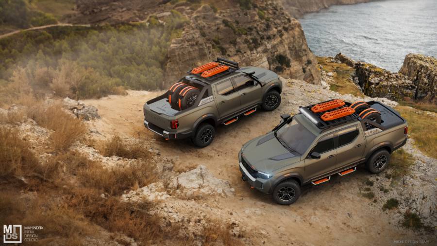 In pictures: New Mahindra Scorpio-N based Global Pik Up